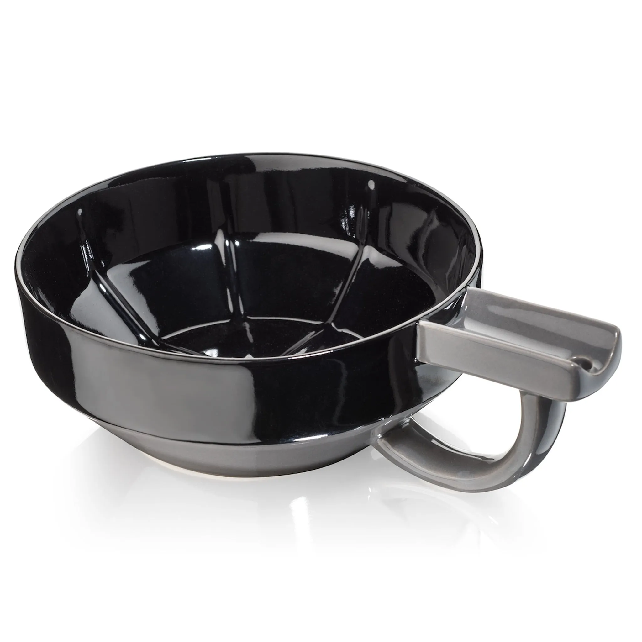 Fine Accoutrements - Black & Gray - Lather Bowl