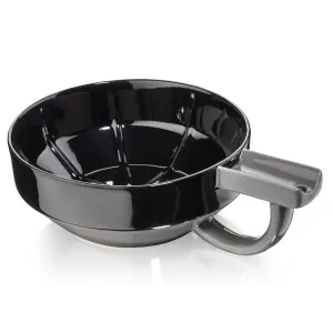 Fine Accoutrements - Black & Gray - Lather Bowl