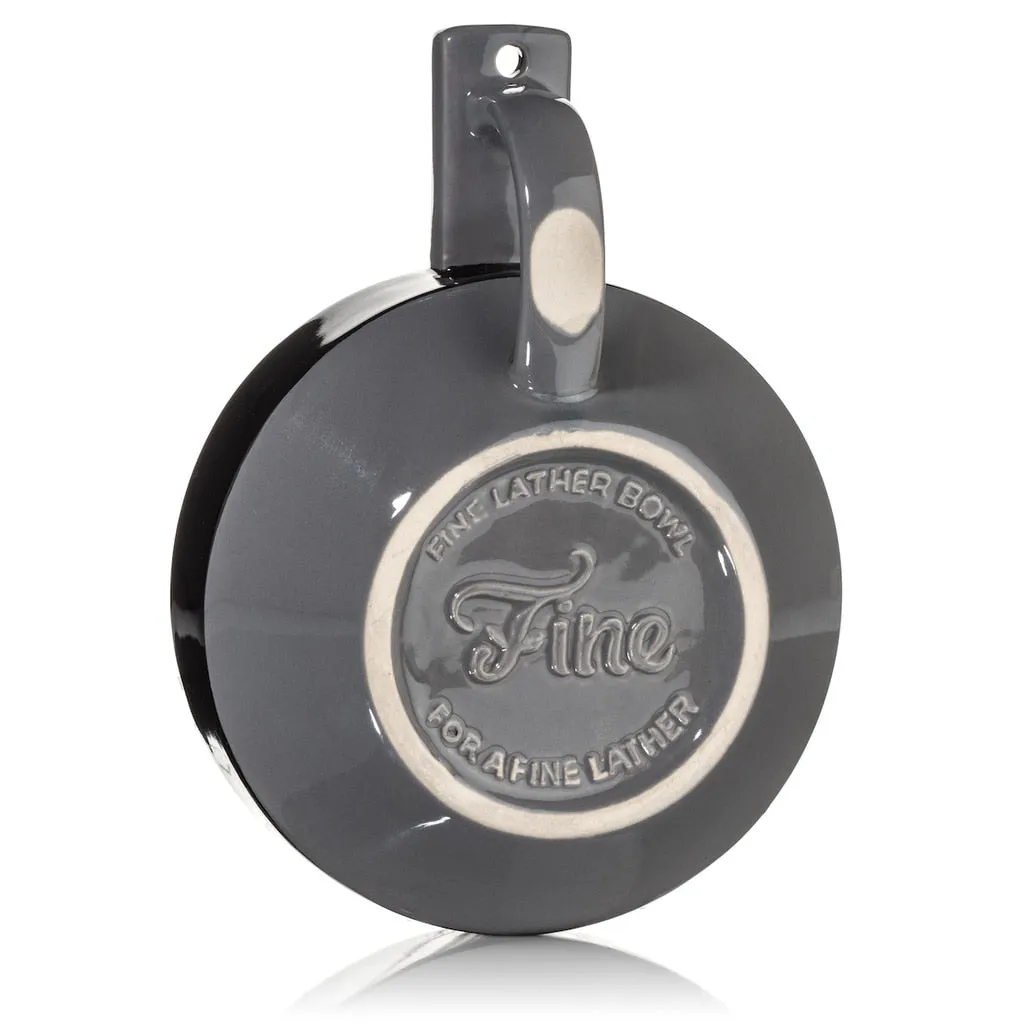 Fine Accoutrements - Black & Gray - Lather Bowl