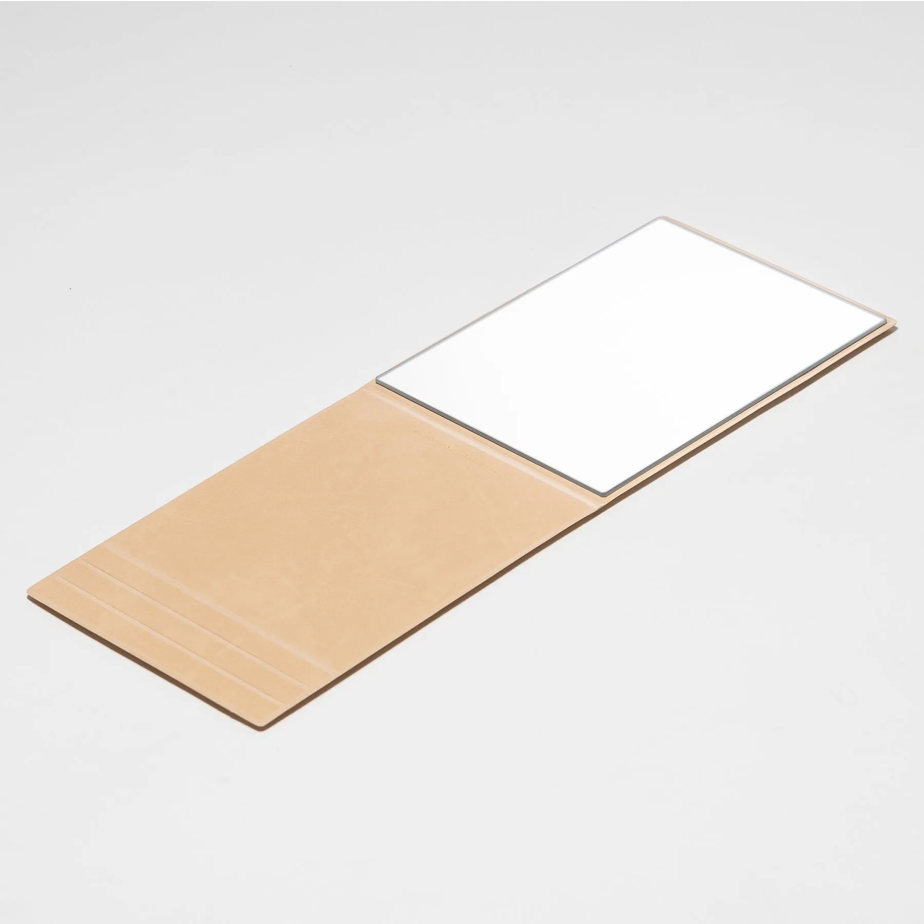 Folding Mirror - M Beige
