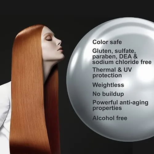 Framesi BY Pearl Wio Strait Balm, 5.1 fl oz, Hair Straightener Cream for Color Treated Hair with Heat Protectant