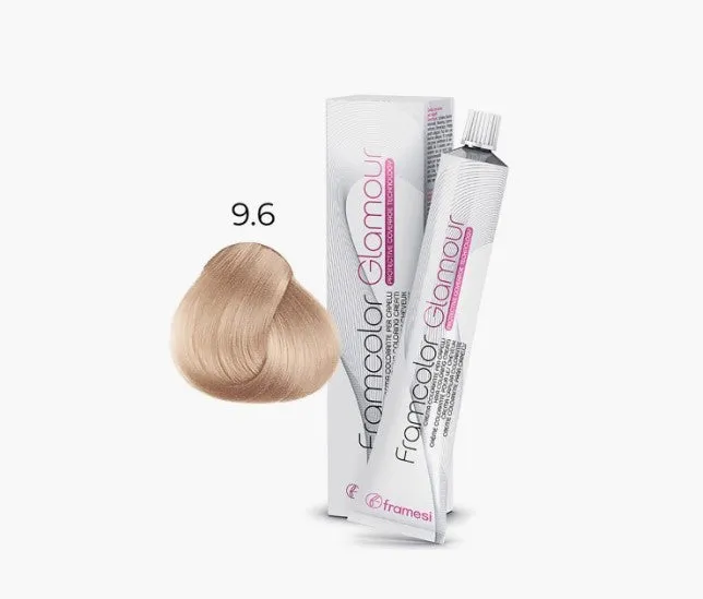 FRAMESI FRAMCOLOR GLAMOUR 9.6 VERY LIGHT BLONDE PEARL