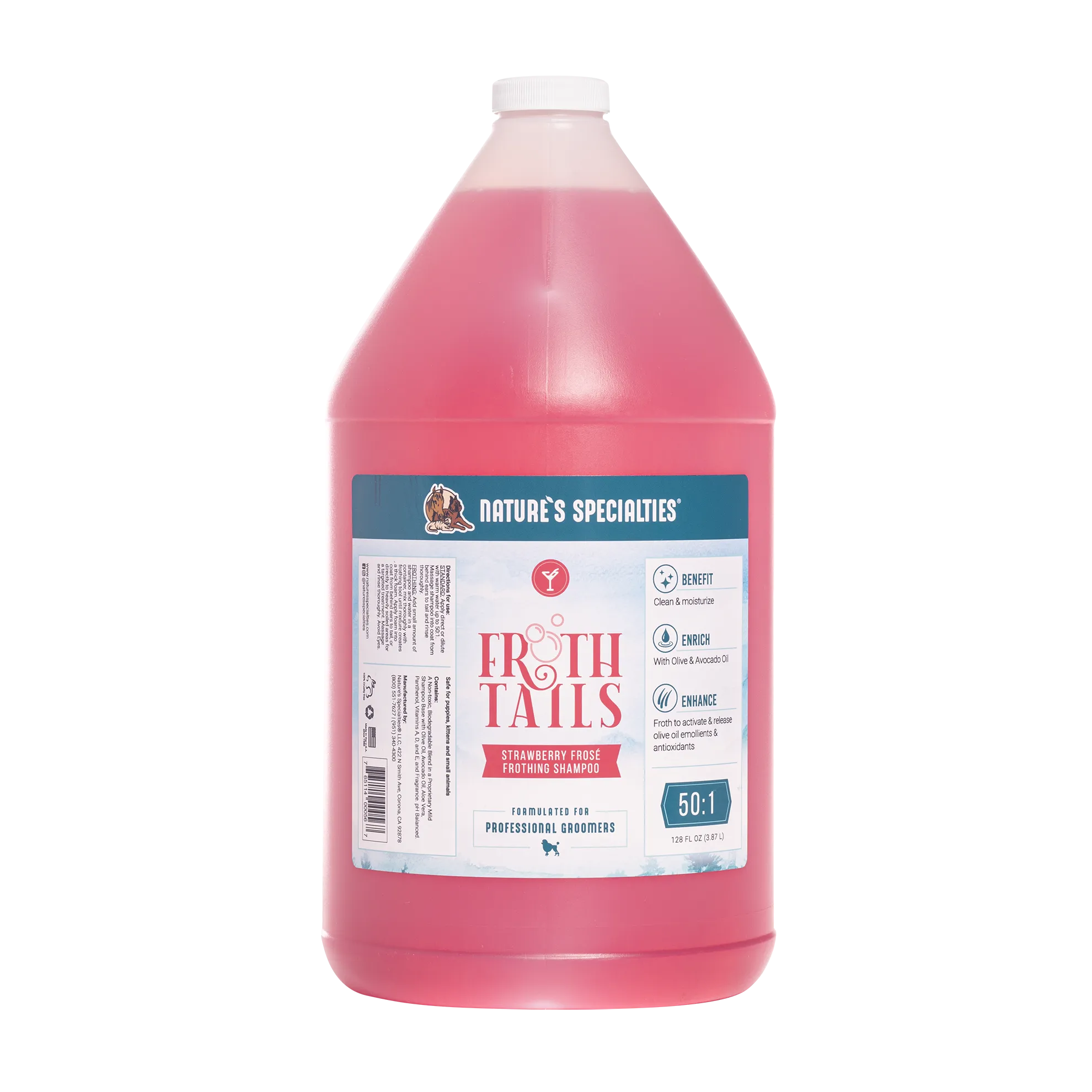 Froth Tails Strawberry Frose Shampoo Gallon