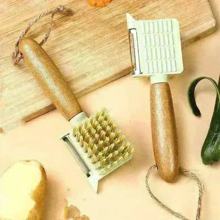 Fruit & Vegetable Multifunctional Peeling Cleaning Brush