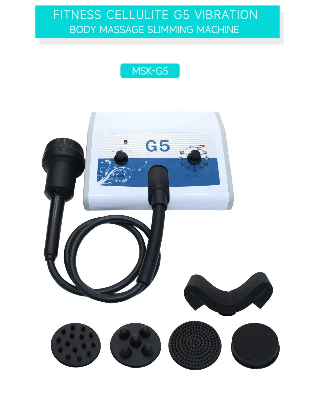 G5 Vibrating Slimming Machine High Frequency Body Shaping Cellulite Reduce Massage Equipment 5 In 1 Weight Loss Products For Spa