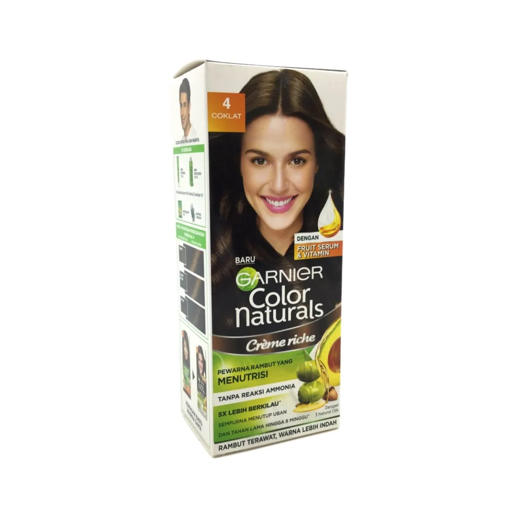 Garnier Color Naturals Cream Hair Color 4 Brown