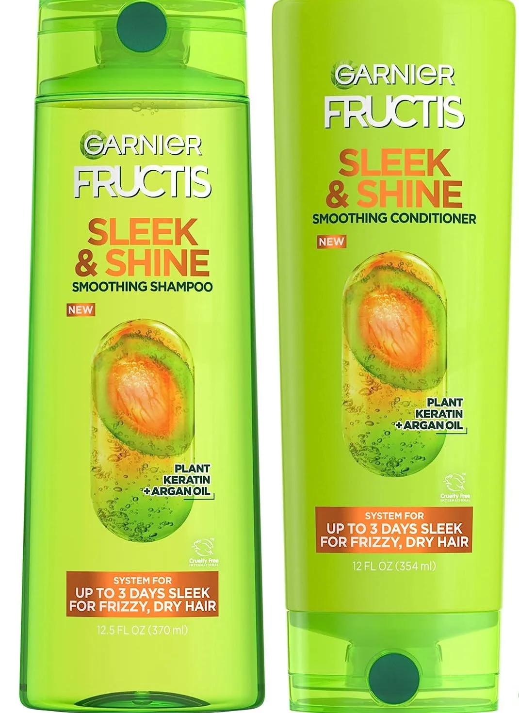 GARNIER fructis up to 72h frezz control paraben free بكج كارنيير للعناية بالشعر المتطاير