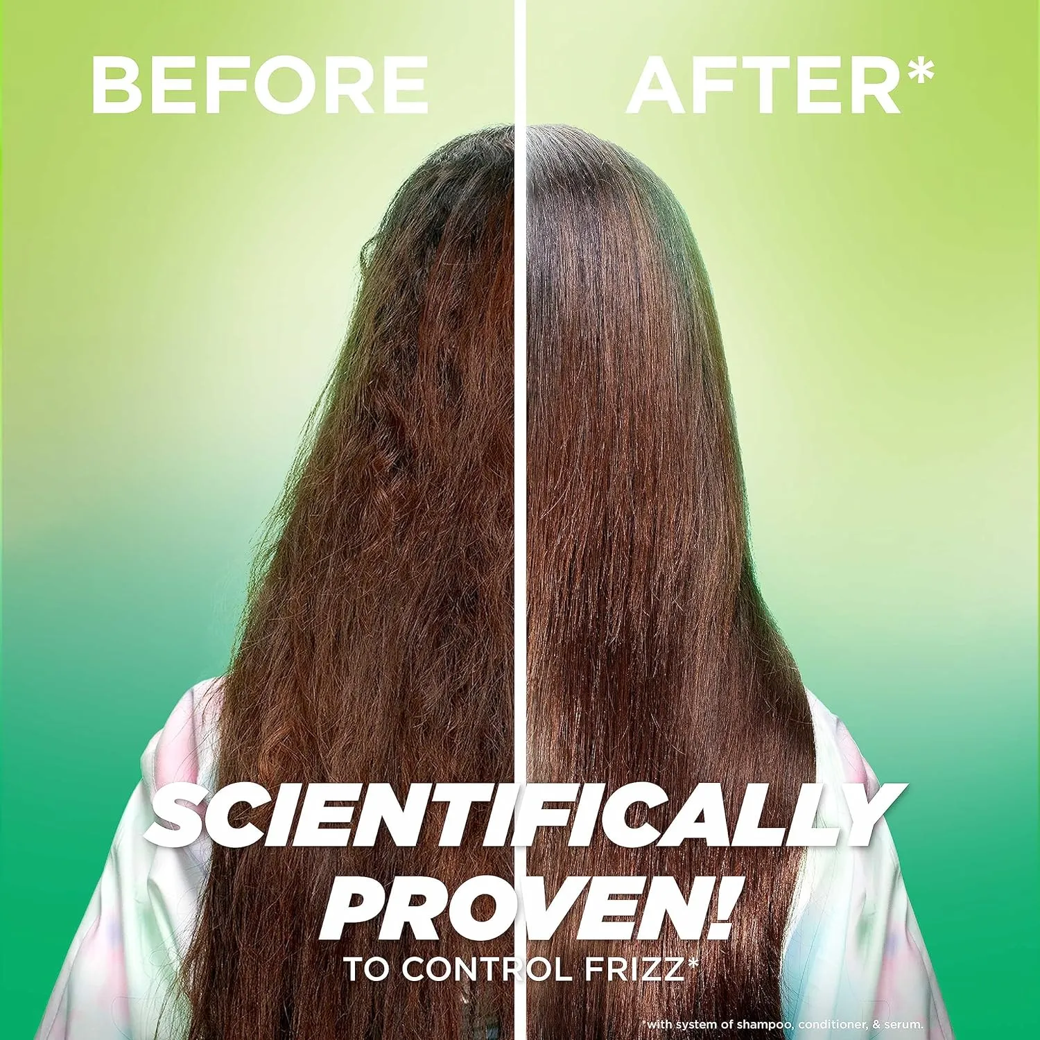 GARNIER fructis up to 72h frezz control paraben free بكج كارنيير للعناية بالشعر المتطاير
