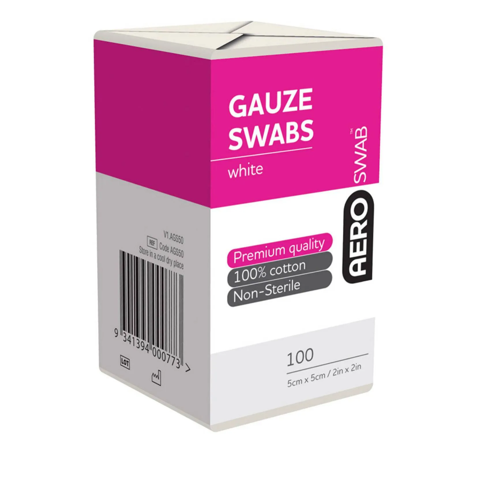 Gauze Swabs 8 Ply - Aero (100)