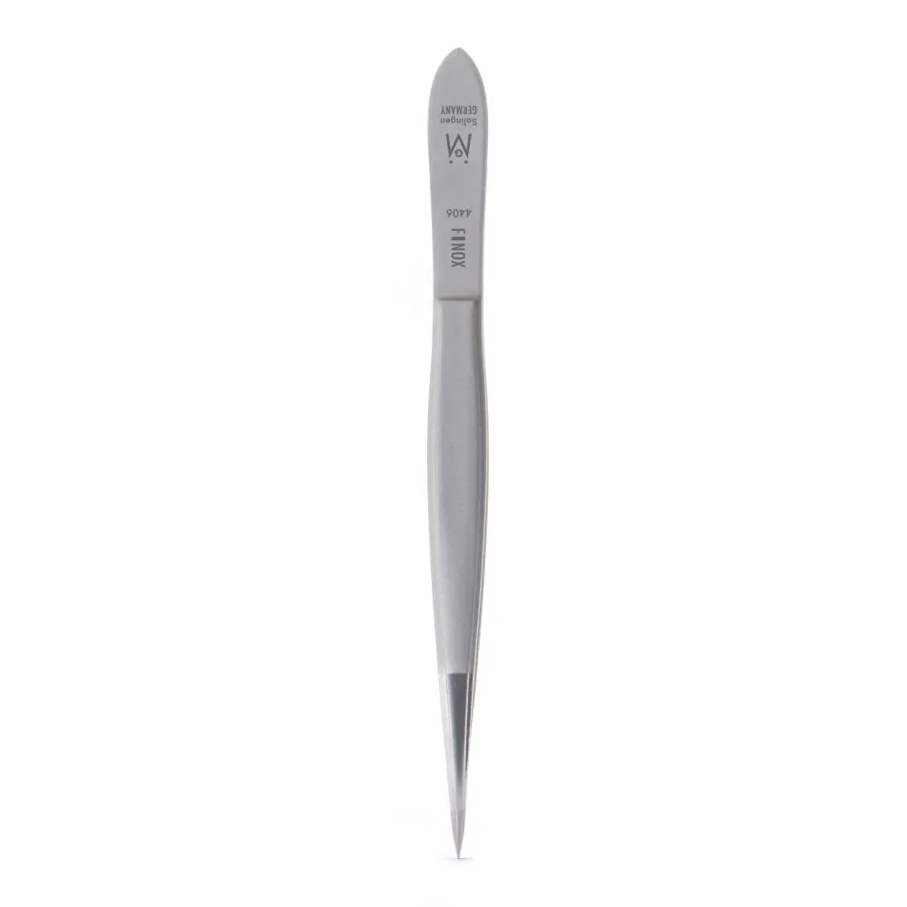 GERMANIKURE Pointed Tweezers in Fitted Case - Made in Solingen Germany