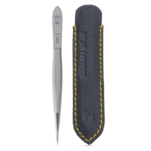GERMANIKURE Pointed Tweezers in Fitted Case - Made in Solingen Germany