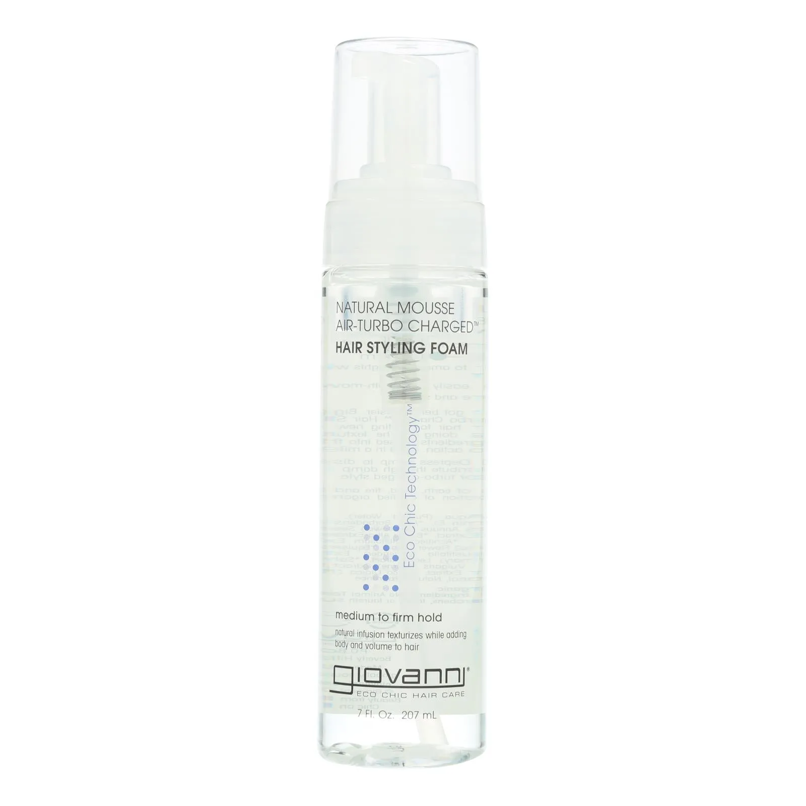 Giovanni 7 Oz. All-Natural Hair Styling Air-Turbo Charged Mousse