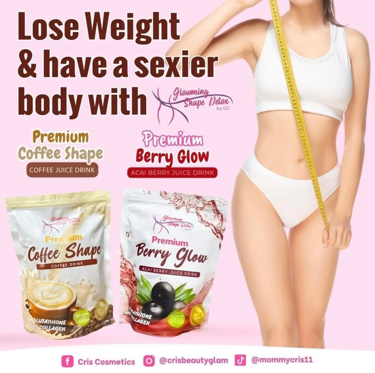 Glowming Shape Detox - PREMIUM COFFEE SHAPE 10 x 20g