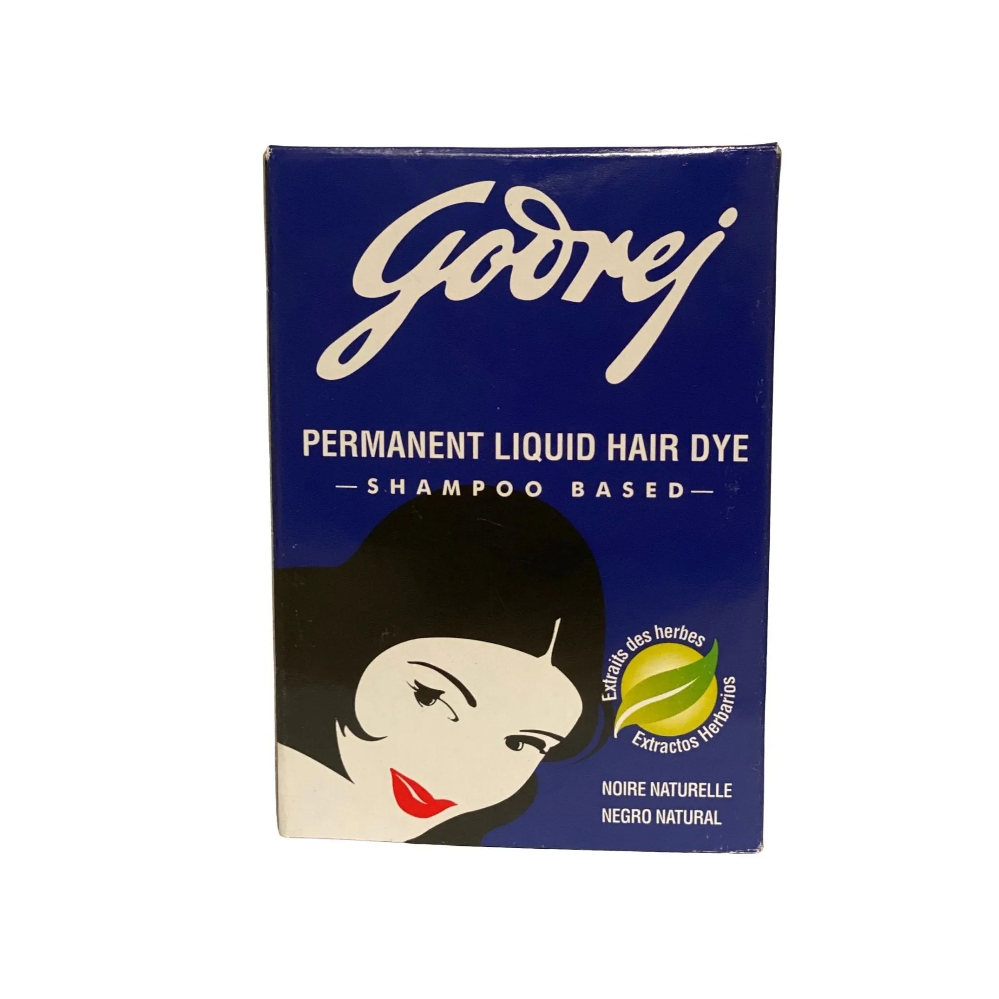 Godrej Permanent Liquid Hair Dye Shampoo Based Natural 85 ml