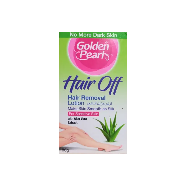 Golden Pearl Hair Removal Lotion Aloe Vera Extract 80g
