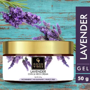 Good Vibes Chin and Neck Skin Firming and Tightening Cream - Lavender (50 g)