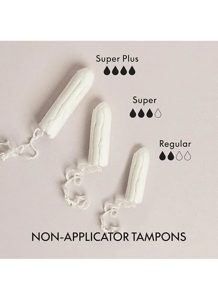 Grace & Green Non Applicator Tampons Regular
