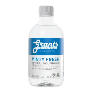Grants Xylitol Natural Mouthwash - 500ml