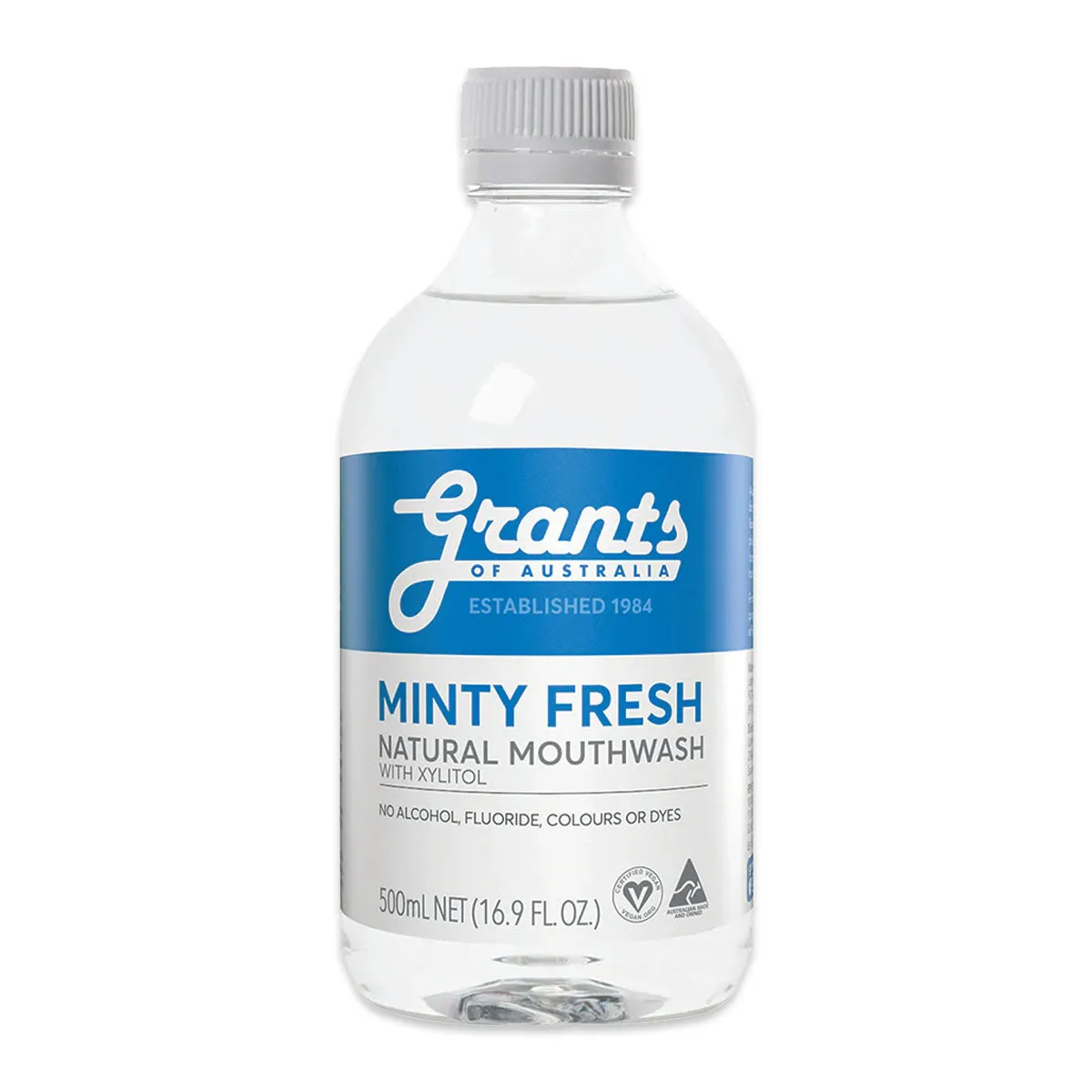 Grants Xylitol Natural Mouthwash - 500ml
