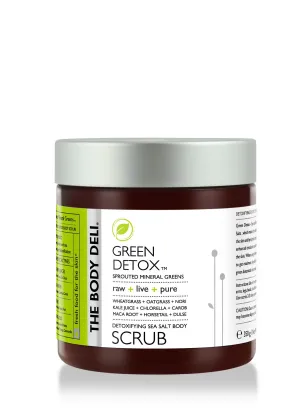 Green Detox Sea Salt Body Scrub