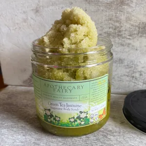 Green Tea Jasmine Sugarcane Body Scrub