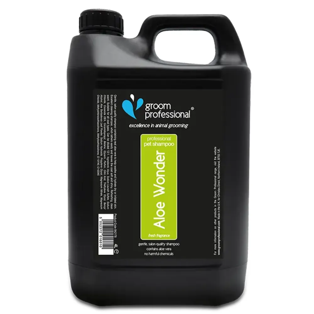 Groom Professional Aloe Wonder Shampoo - 4L
