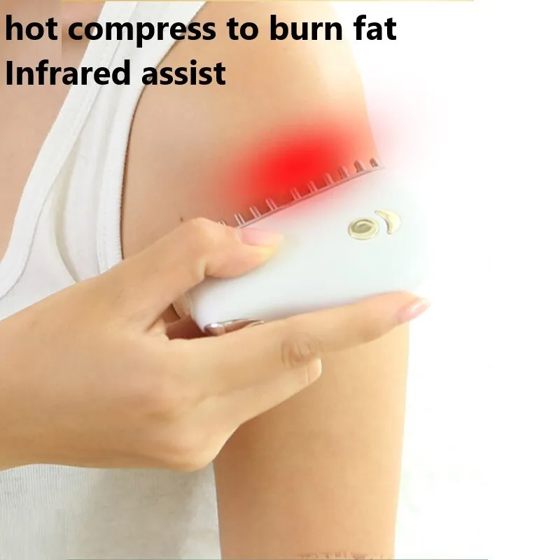 Gua Sha Comb Facial Double Chin Wrinkle Remover Device Back and Neck Massager Slimming Anti Cellulite Massage Tool Beauty Health
