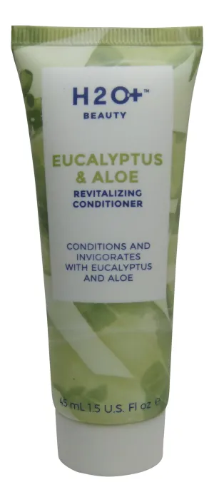 H2O Plus Eucalyptus & Aloe Conditioner lot of 12 each 1.5oz bottles. Total of 18oz