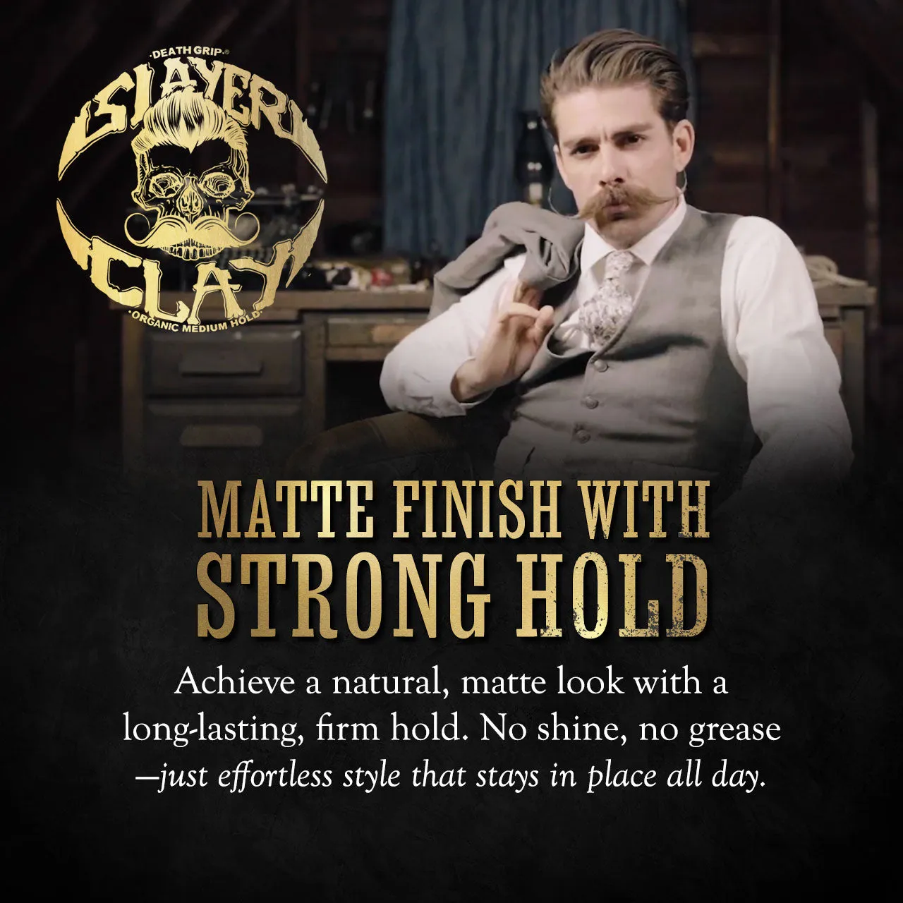 Hair Clay For Men - 4 Pack
