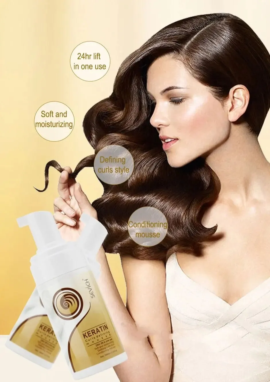 Hair Foam Styling Mousse