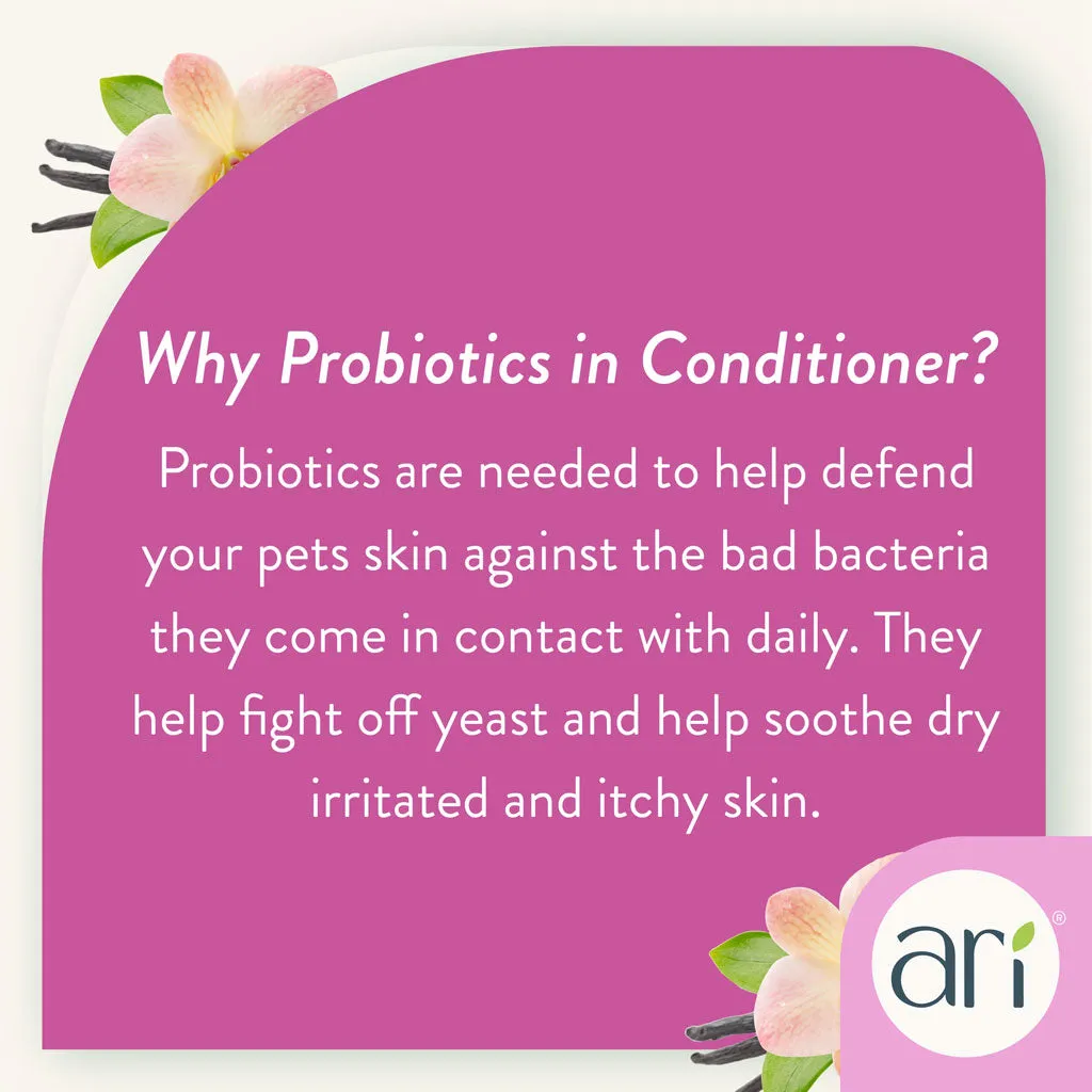 Health Extension Ari Probiotic Puppy Conditioner Vanilla & Almond, 16-oz
