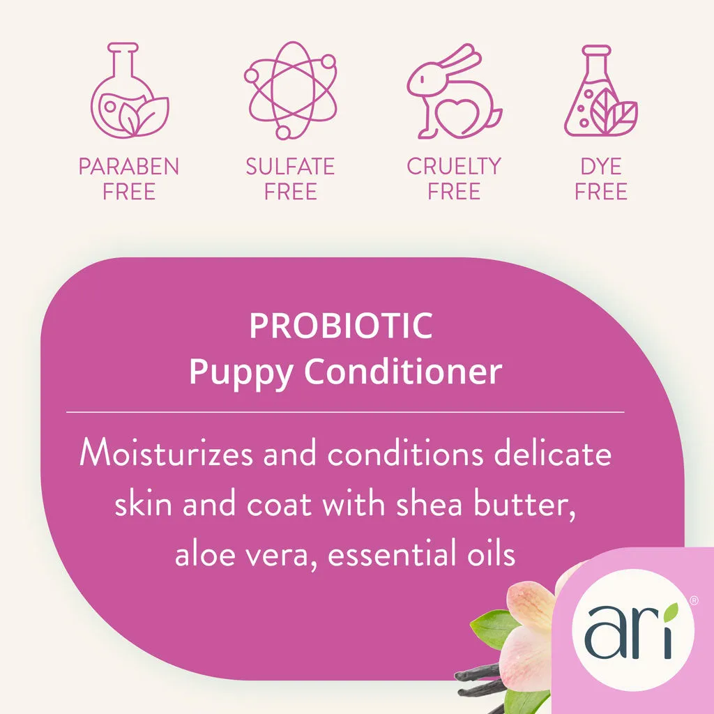 Health Extension Ari Probiotic Puppy Conditioner Vanilla & Almond, 16-oz