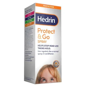 Hedrin Protect and Go Lice Conditioning Spray - 120ml
