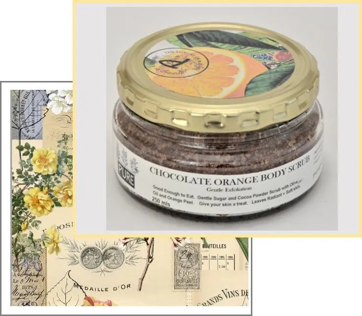 Herbal - Chocolate Orange Body Scrub 250 mls