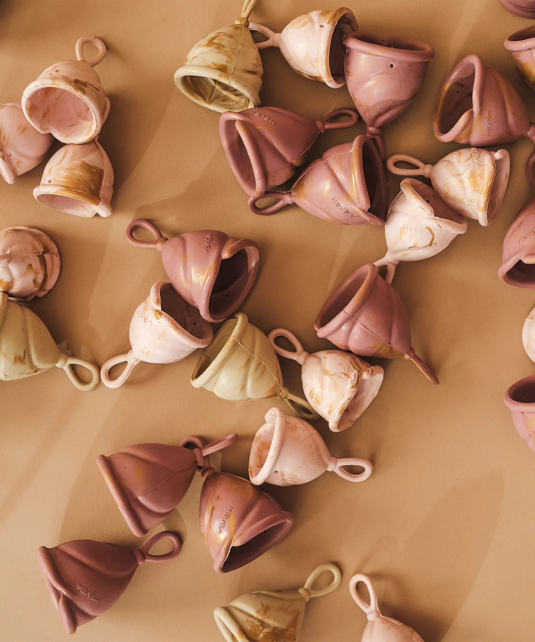 Hevea LOOP Menstrual Cup Size 2 - Golden Sand