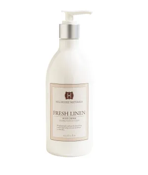 Hillhouse Naturals Fresh Linen Body Creme 14 Ounce LNBC