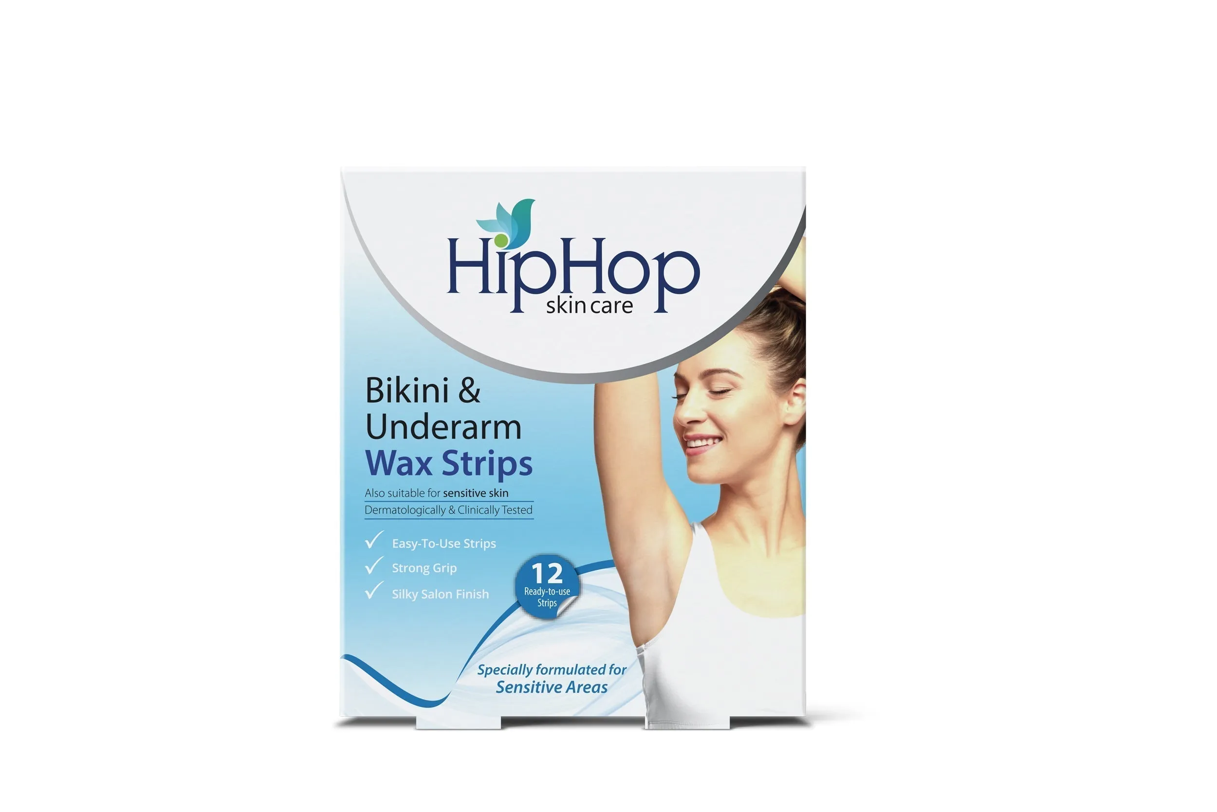 HipHop Bikini & Underarm Wax Strips (Argan Oil, 12 Strips)   Hair Removal Cream for Men (60gm)