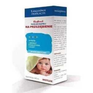 HOTLUX BUBBLE bubble bath for the common cold for children 100ml