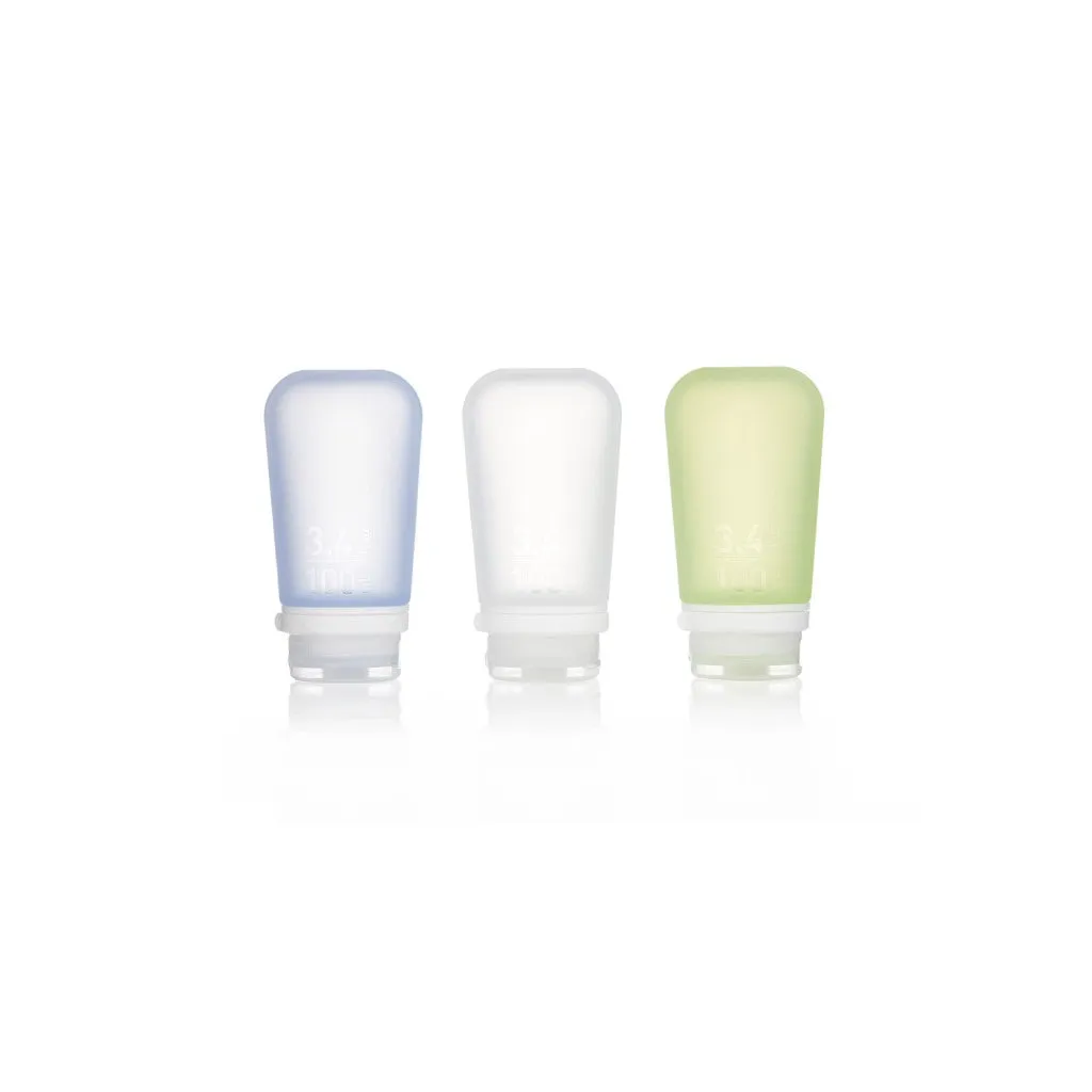 Humangear GoToob Refillable Silicone Bottles 3 Pack