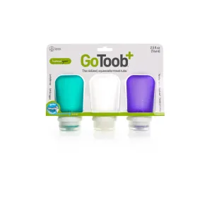 Humangear GoToob Refillable Silicone Bottles 3 Pack