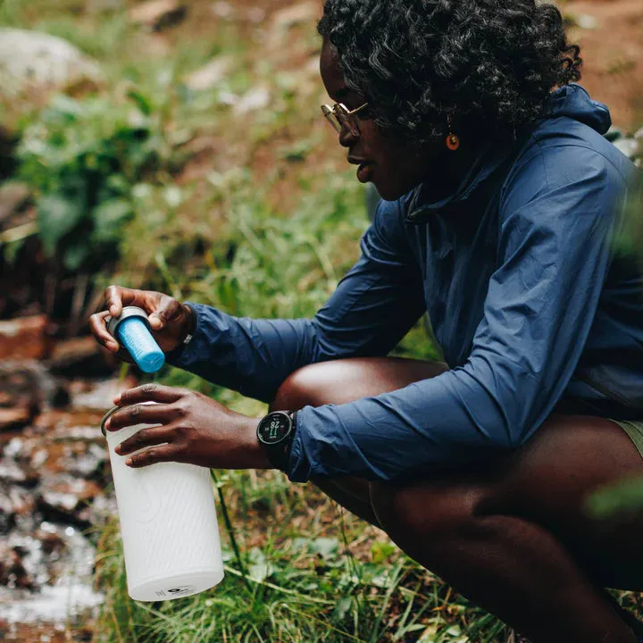 HydraPak - Flux  Ultra-Light Reusable Bottle with Built-In Filter 1.5L