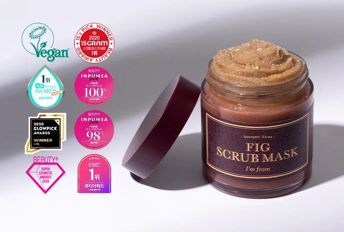 [I'm from] Fig Scrub Mask 120g