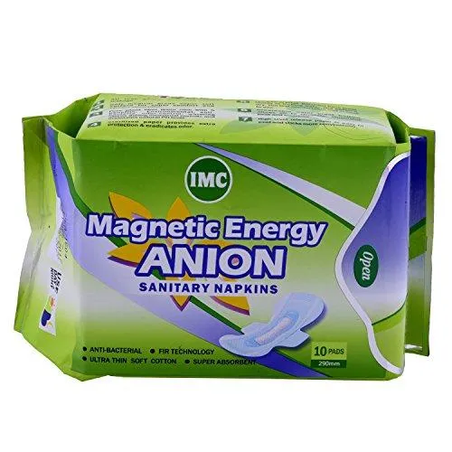 IMC Anion Sanitary Napkins(Magnetic Energy ANION- Sanitary Napkins)