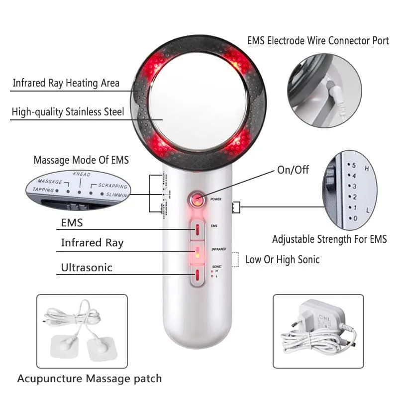 Infrared Anti-Cellulite Slimming Device
