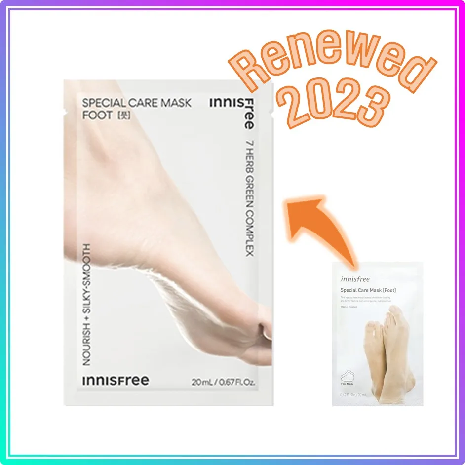 INNISFREE Special Care Mask Foot Hand Mask Sheet 20ml 2023AD NEW