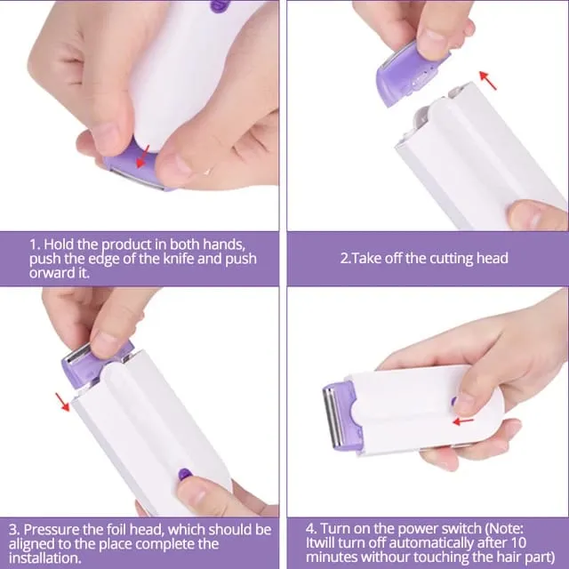 Instant And Pain Free Hair Removal Epilator