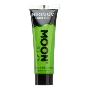 Intense Green - Neon UV Hair Gel, 20mL