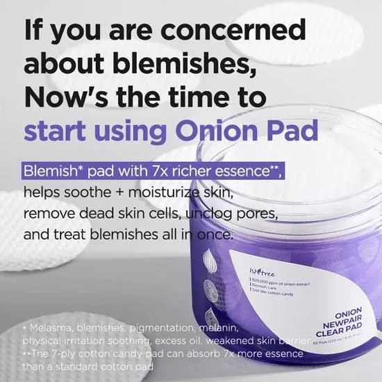 Isntree Onion Newpair Clear Pad 250ml 60EA