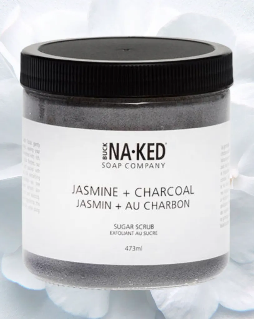 Jasmine   Charcoal Sugar Scrub