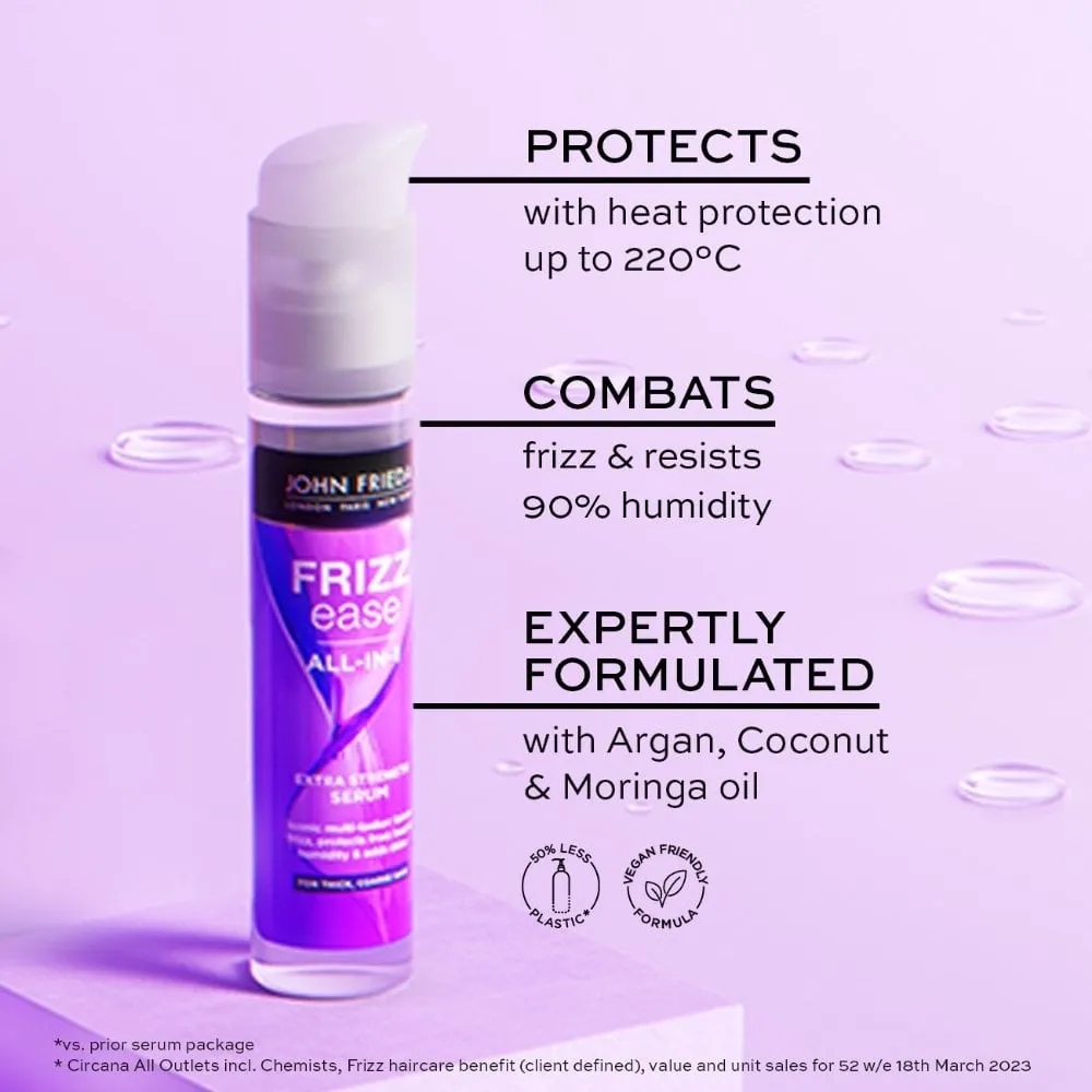 John Frieda Frizz Ease All-In-1 Extra Strength Serum 50ml